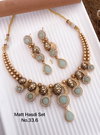 03 Matte Fancy Designer Hasadi Necklace Set Wholesale Price In Surat
